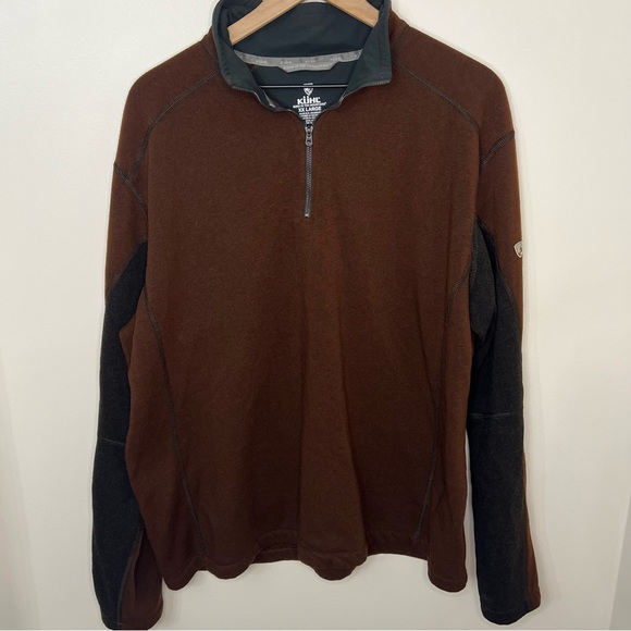 Kuhl Men's Brown and Black Sweatshirt - Picture 1 of 10